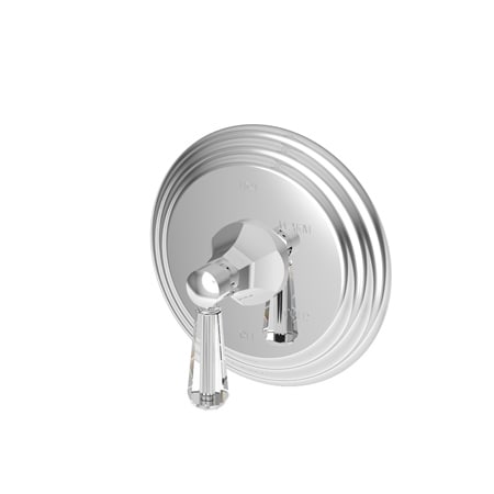 Newport Brass Shower Trim Plate W/ Handle. Less Showerhead, Arm And Flange, Chrome 4-1234BP-26